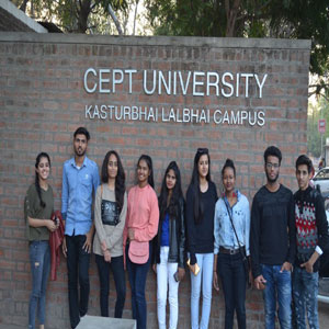 Visited CEPT University